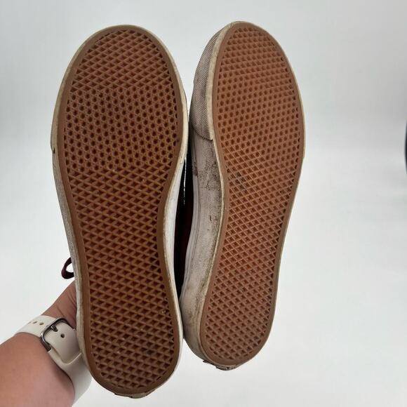 Vans Old Skool Suede Maroon Low Top Skate Shoes Sneakers Lace Up Women 8 Men 6.5 - Picture 2 of 8